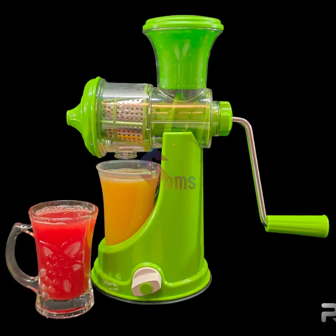 Manual vegetable clearance juicer